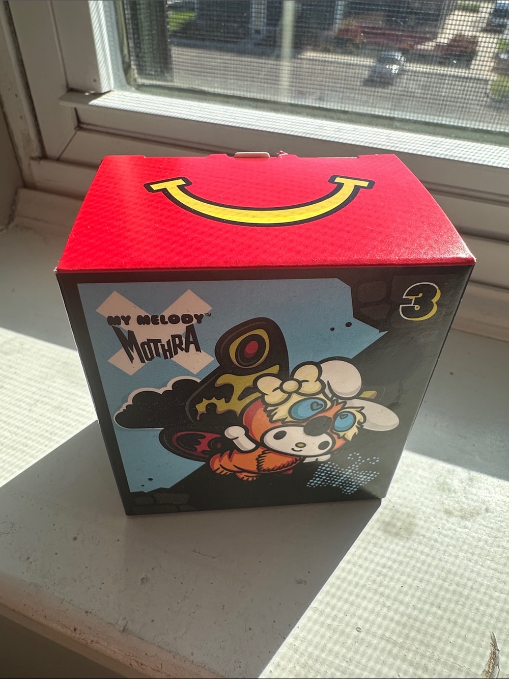 McDonald's Mothra My Melody Collectible Box - Red/Yellow/Black